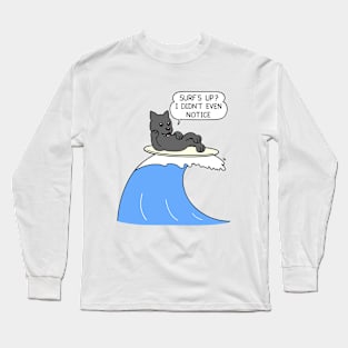 wolfpupy surf Long Sleeve T-Shirt